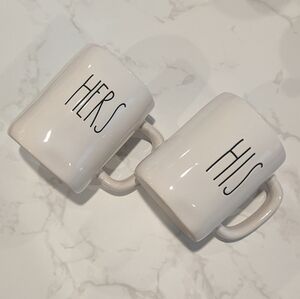 Rae Dunn His and Hers mug set